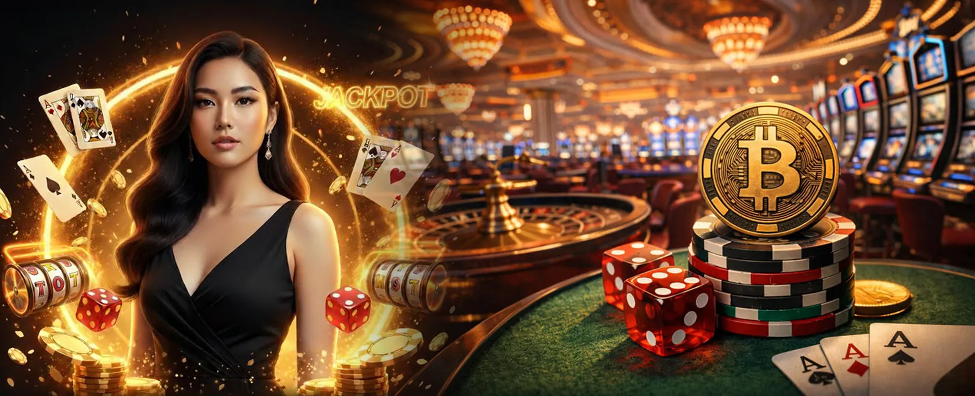 Dynamic Jilihot Test background showing exciting casino games and promotions